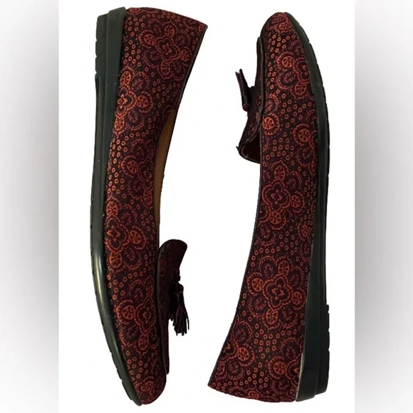 Sofft Floral Tassel Loafers - Picture 3 of 5